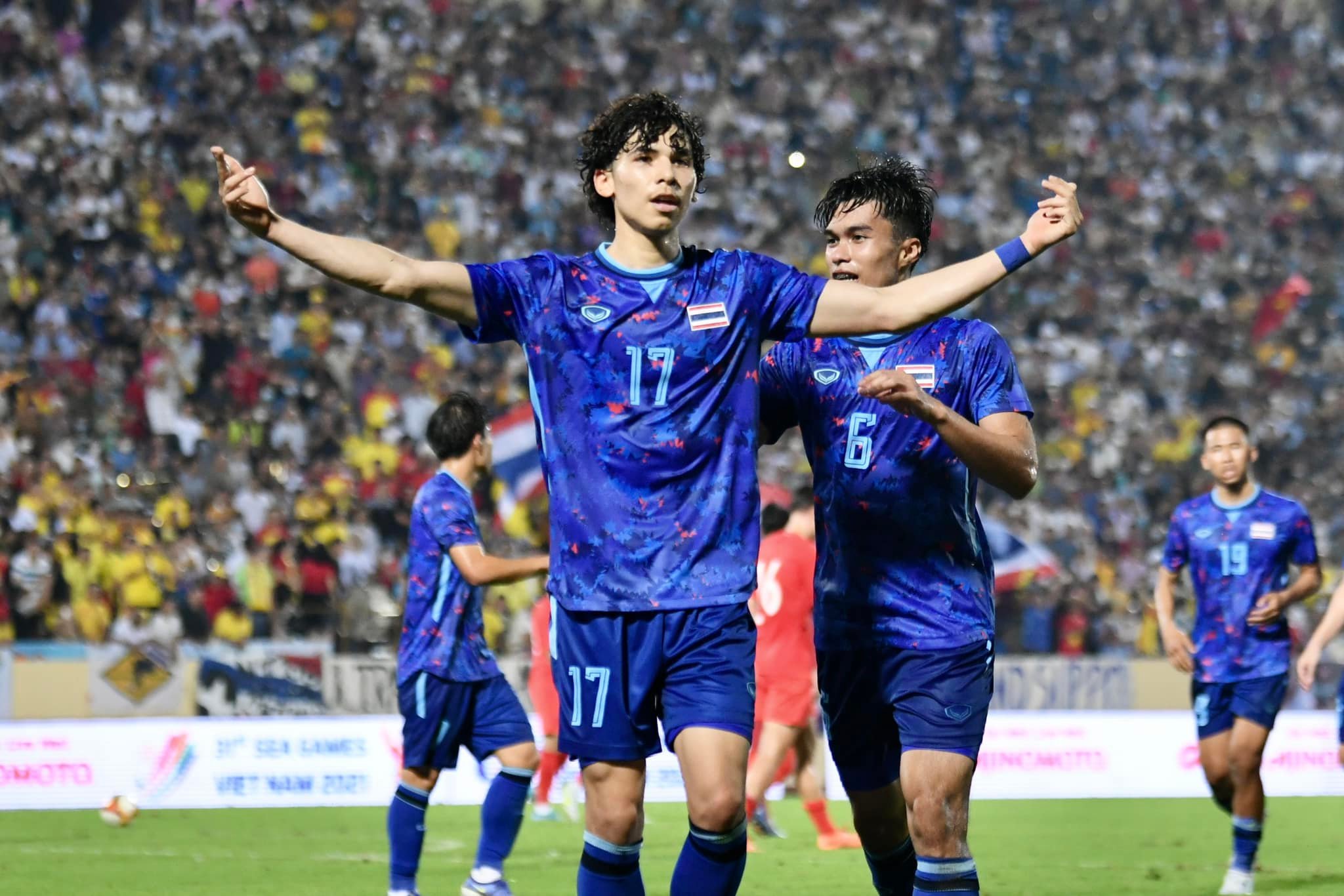 SEA Games 2021: Timnas Thailand U-23 Menang 5-0, Kamboja Tekuk Laos