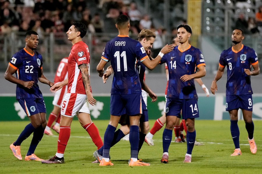 Hasil Kualifikasi Piala Dunia 2026: Cody Gakpo Gemilang, Belanda Pesta Gol Lawan Malta