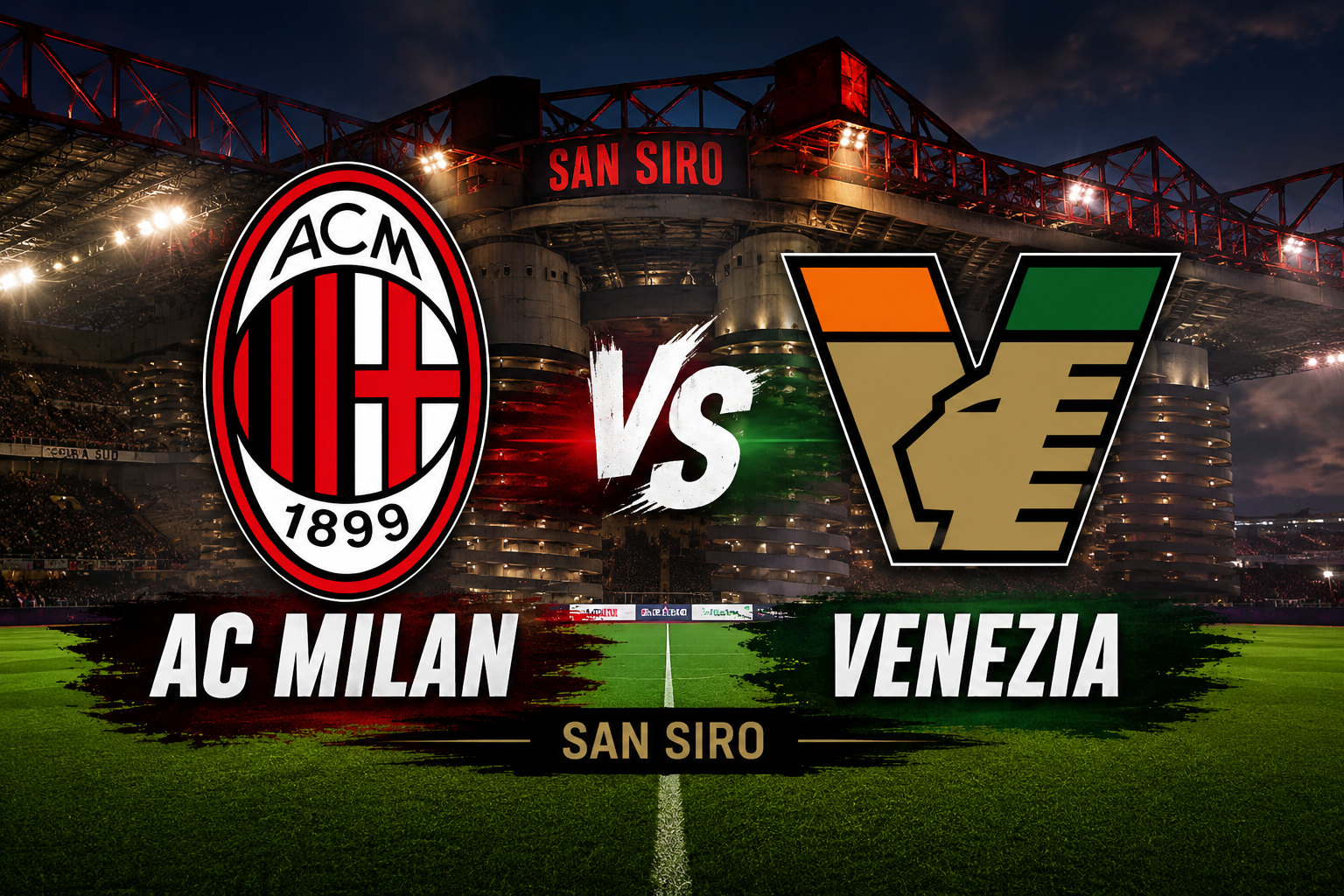 Prediksi Skor dan Link Streaming AC Milan vs Venezia: Awas Demam Panggung