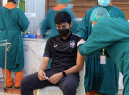 Dua Pemain PSIS Mewakili Atlet Vaksinasi Perdana di Semarang