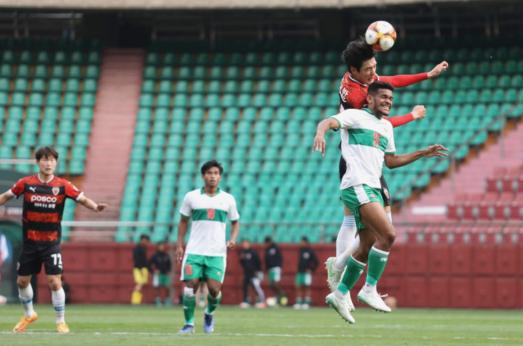 Timnas Indonesia U-23 Takluk dari Pohang Steelers