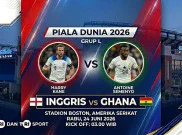 Prediksi dan Statistik Inggris vs Ghana: Waktunya Amankan Tiket Babak 32 Besar