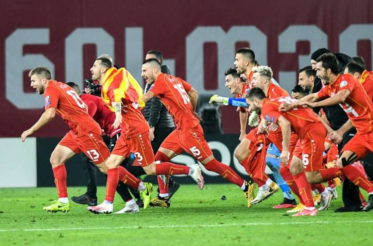 Menelusuri Jalan Berliku Makedonia Utara Lolos ke Piala Eropa 2020