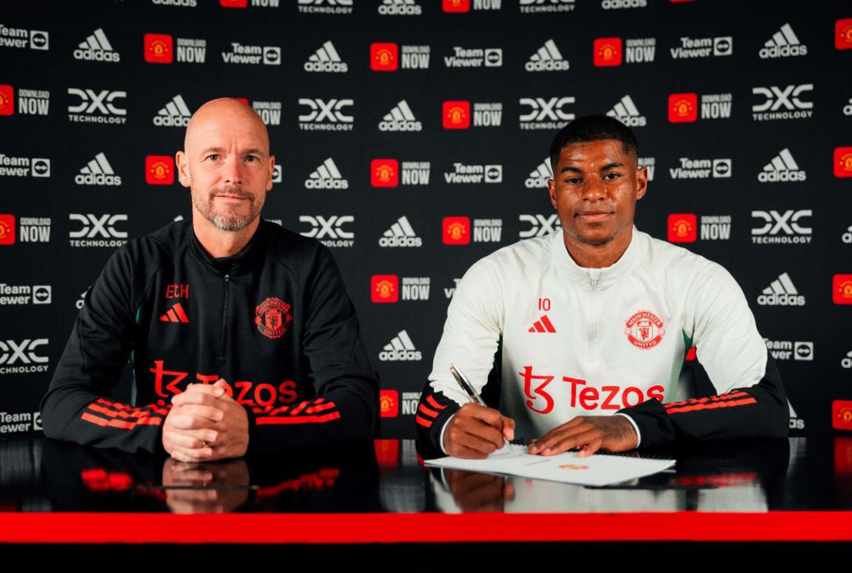 Teken Kontrak Baru, Marcus Rashford Tatap Positif Masa Depan Bersama Manchester United