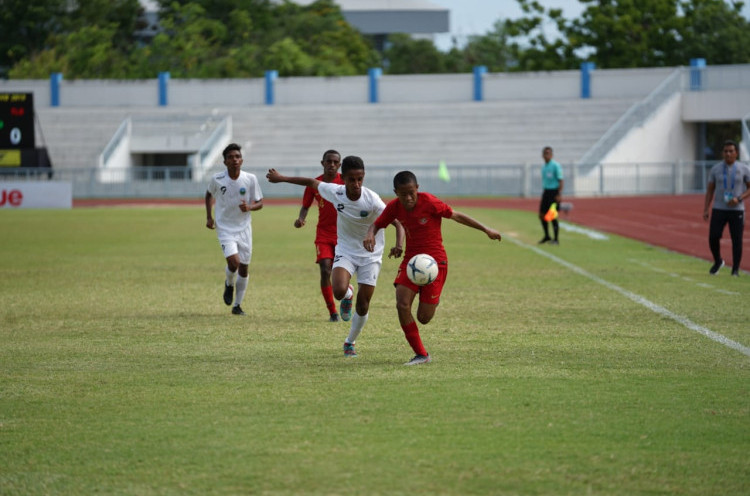 Timnas Indonesia U-15 Ditahan Timor Leste, Bima Sakti Tetap Bersyukur