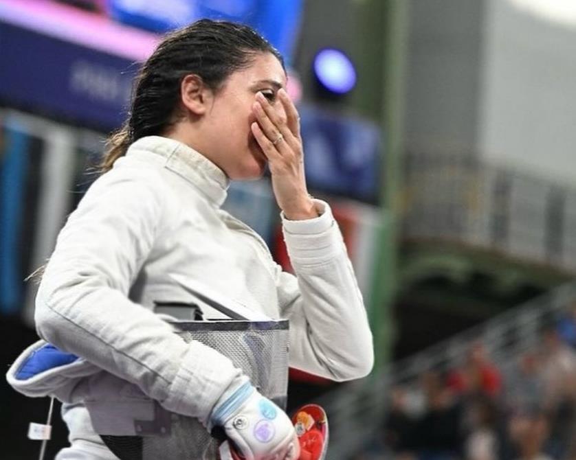 Nada Hafez, Hamil 7 Bulan saat Berpatisipasi di Olimpiade Paris 2024