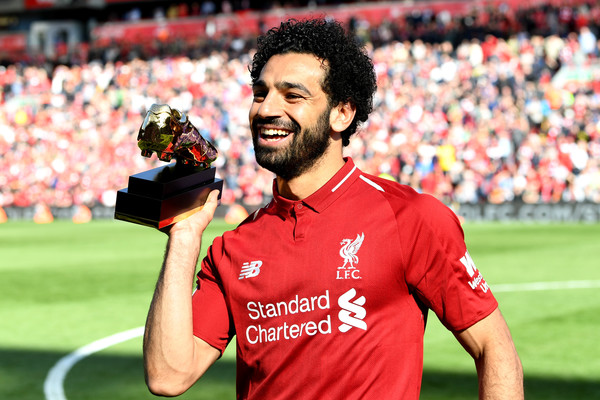 Tampil Cemerlang di Premier League 2017-2018, Mohamed Salah Lampaui Rekor Ronaldo dan Suarez