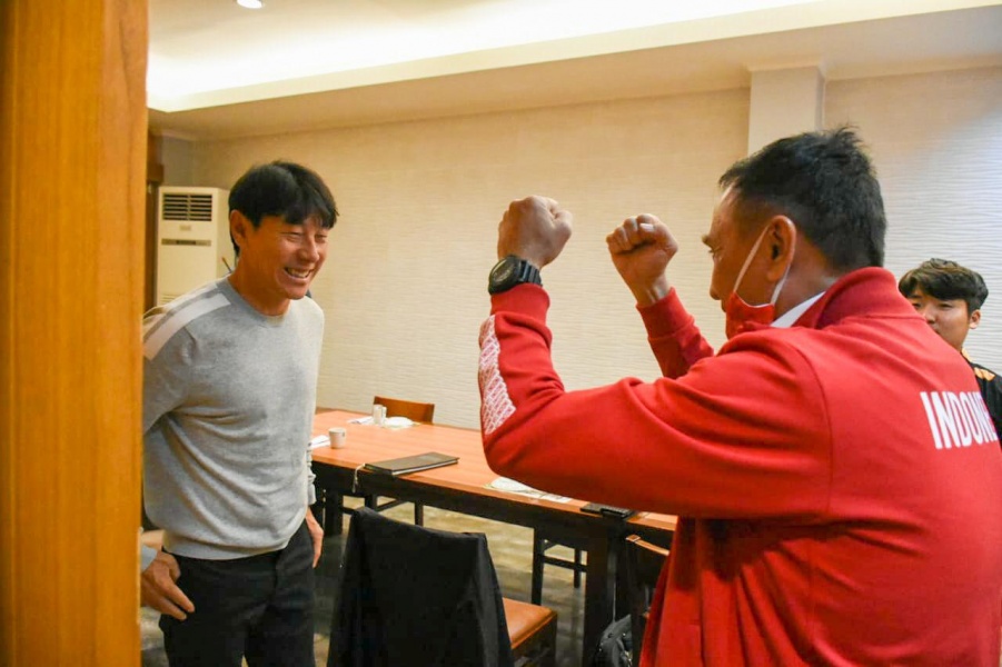 Media Korsel Pertanyakan Pemusatan Latihan Timnas Indonesia, Shin Tae-yong Tak Bisa Menjawab