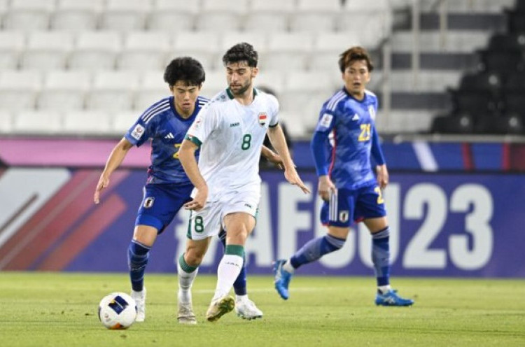 Hasil Piala Asia U-23 2024: Irak Bertemu Indonesia Setelah Kalah 0-2 dari Jepang