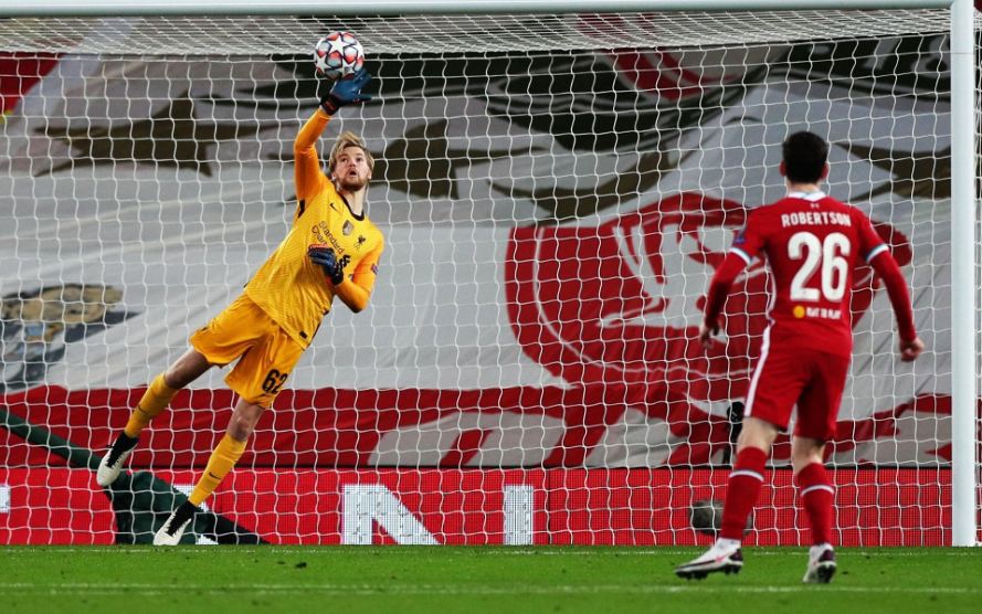 Debut Impian Kiper Berusia 22 Tahun Liverpool di Anfield
