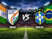 Prediksi dan Link Streaming India vs Brasil: Pertama dan Bersejarah