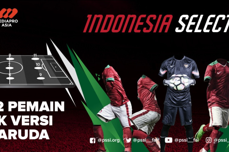 Ini 35 Pemain yang Bisa Dipilih Masyarakat untuk Perkuat Indonesia Selection Kontra Islandia
