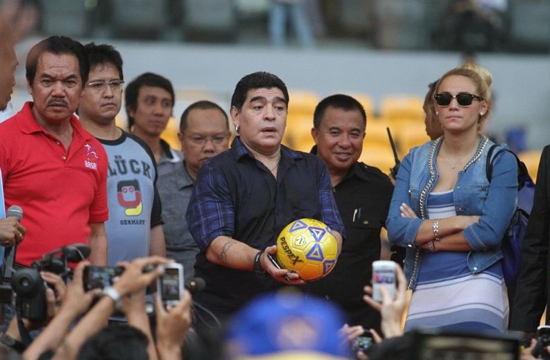 Kilas Balik Maradona Marah kepada Menpora karena Sang Kekasih