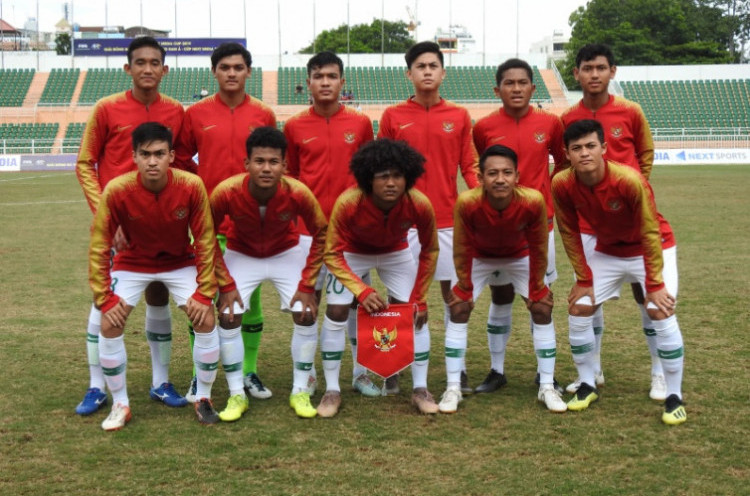 Timnas Indonesia U-19 Beruji Coba dengan China Sebanyak Dua Kali