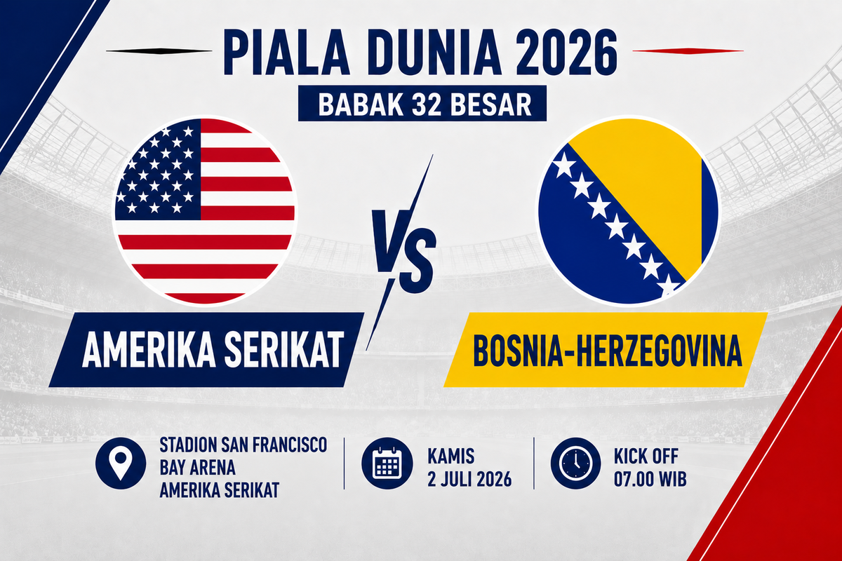 Prediksi dan Statistik Amerika Serikat vs Bosnia-Herzegovina: Sejarah Berpihak ke Tim Tuan Rumah