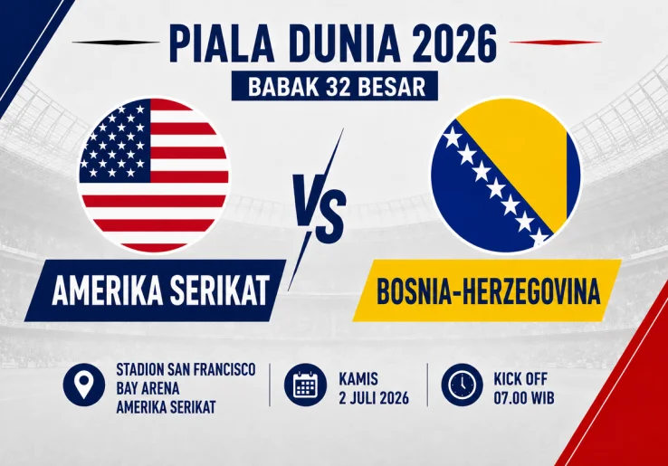 Prediksi dan Statistik Amerika Serikat vs Bosnia-Herzegovina: Sejarah Berpihak ke Tim Tuan Rumah