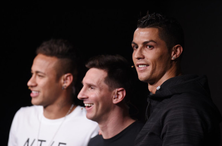 Lionel Messi, Cristiano Ronaldo dan Neymar Dinilai Tidak Bisa Bermain Bersamaan