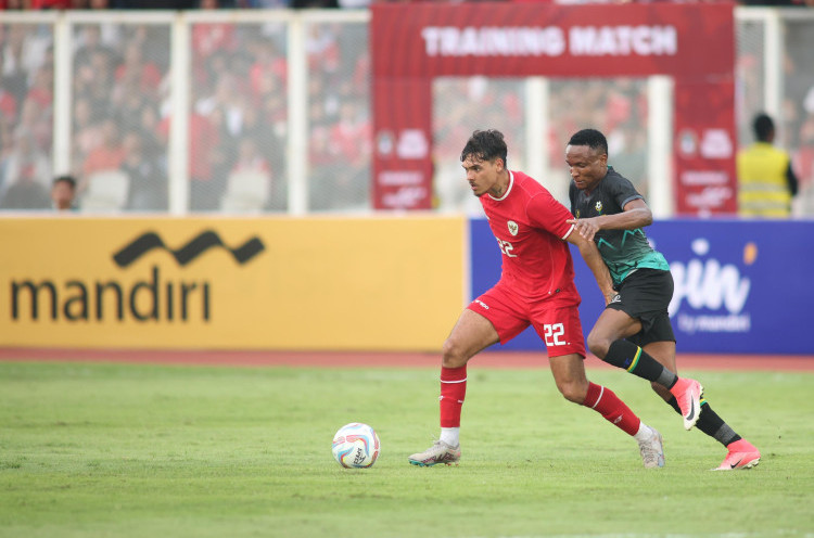 Hasil Pertandingan: Malik Risaldi Debut, Timnas Indonesia Imbang Tanpa Gol Lawan Tanzania