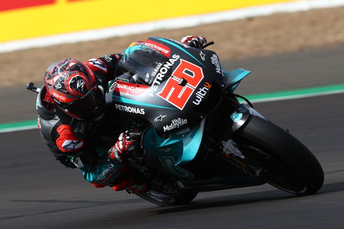 Hasil FP2 MotoGP Inggris Direvisi, Fabio Quartararo Tercepat, Tiga Rekor Lap Tercipta