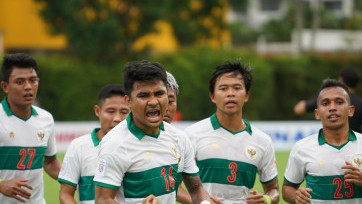 Galeri Foto: Timnas Indonesia Gulung Laos 5-1