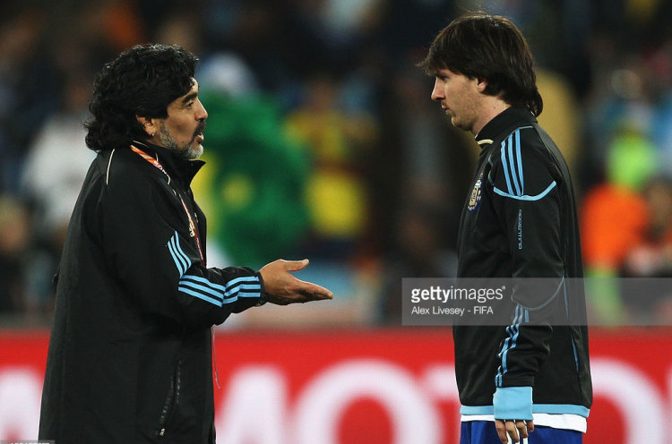 Maradona Kritik Aksi Messi Batal Pensiun