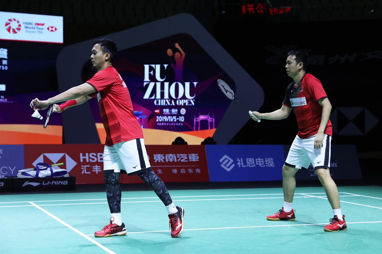 Fuzhou China Open 2019: Ahsan/Hendra Rebut Kemenangan ke-50