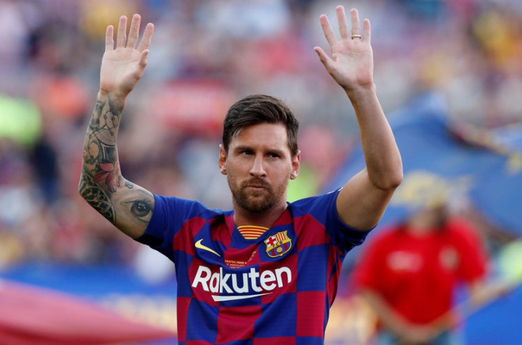 Kiper Barcelona Nilai Lionel Messi Bebas Pilih Bertahan atau Hengkang