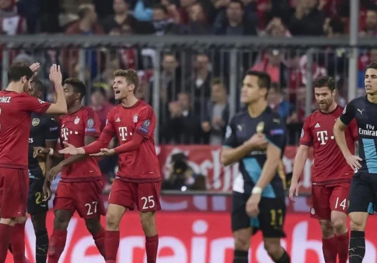3 Laga Ketika Bayern Munchen Membantai Arsenal di Liga Champions