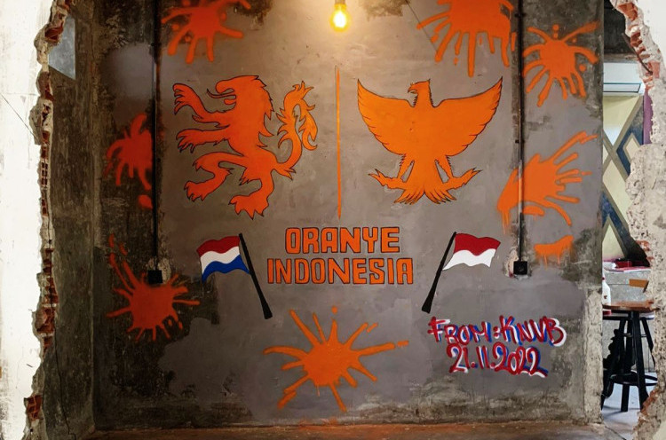KNVB Beri Hadiah Mural untuk Penggemar di Indonesia, Bukti Kedekatan dengan Tim Oranje