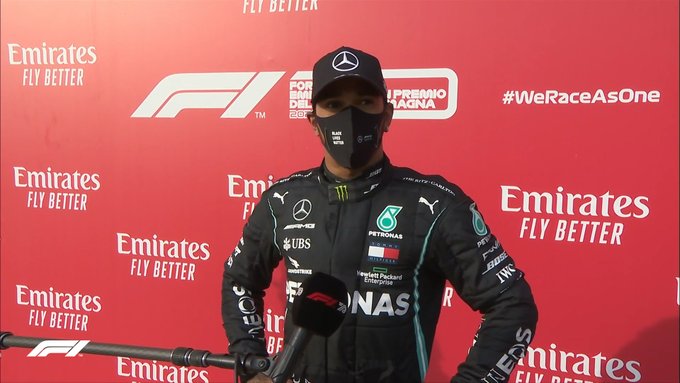 F1 GP Imola: Lewis Hamilton Menang, Mercedes Juara Konstruktor