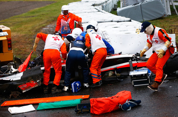 Mobil Sebastian Vettel Kecelakaan di Lomba GP Jerman Tahun 2018