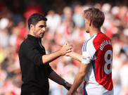 Meski Dikritik, Mikel Arteta Tetap Jadikan Martin Odegaard Kapten Arsenal