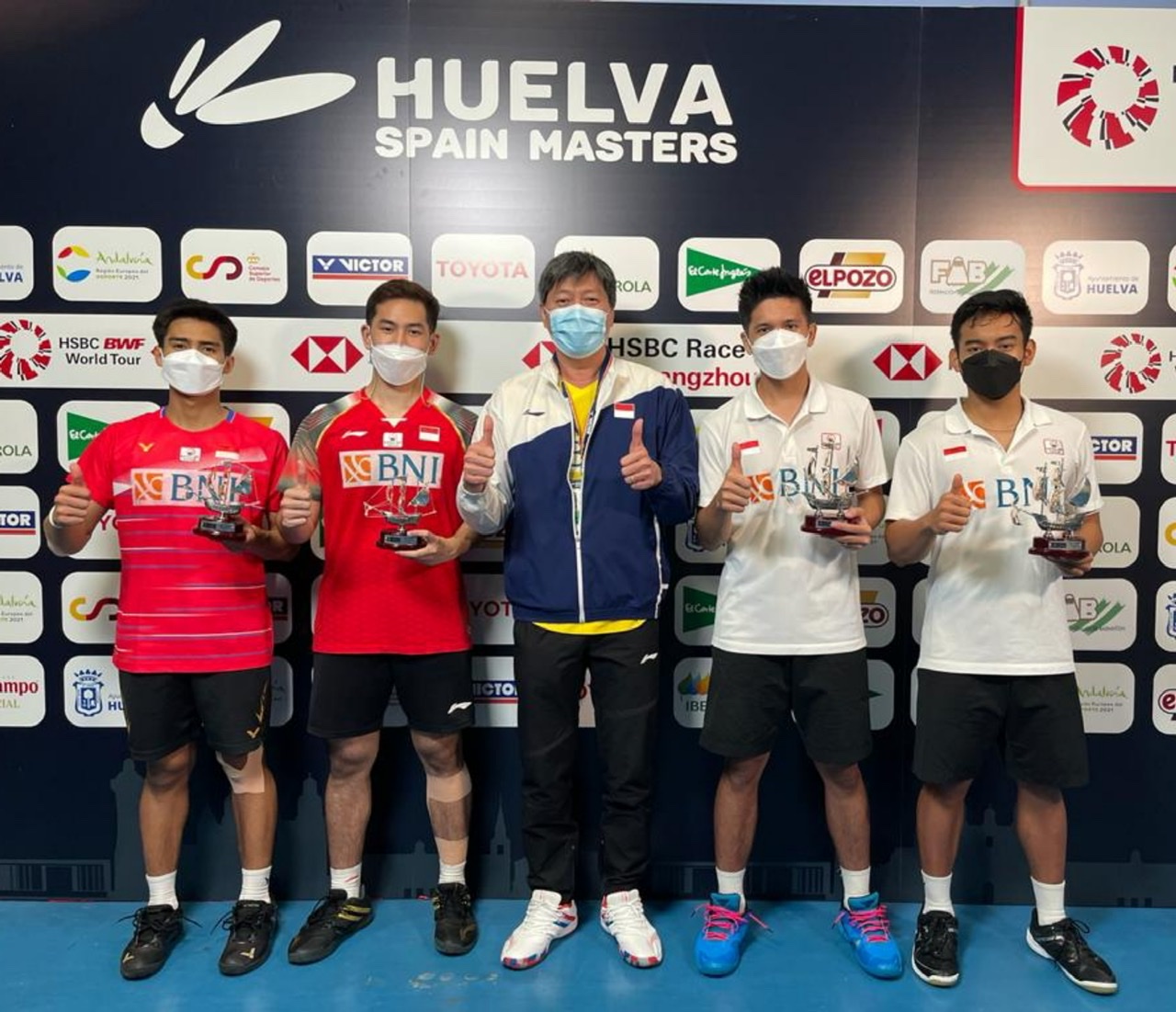 Indonesia Borong Empat Gelar dari Spain Masters 2021
