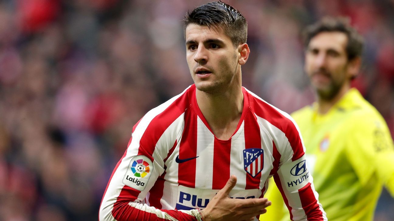 Atletico Madrid Tolak Tawaran Perdana Juventus untuk Alvaro Morata