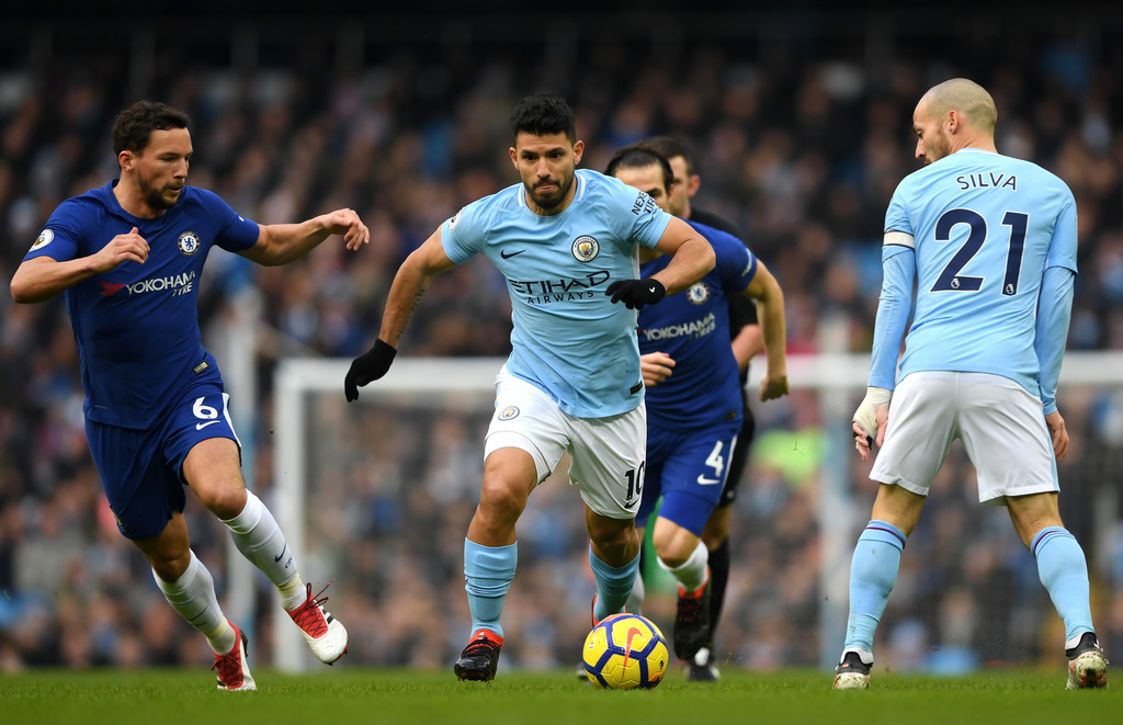 Man City Vs Chelsea, Menanti Peran Krusial Sergio Aguero dan Eden Hazard