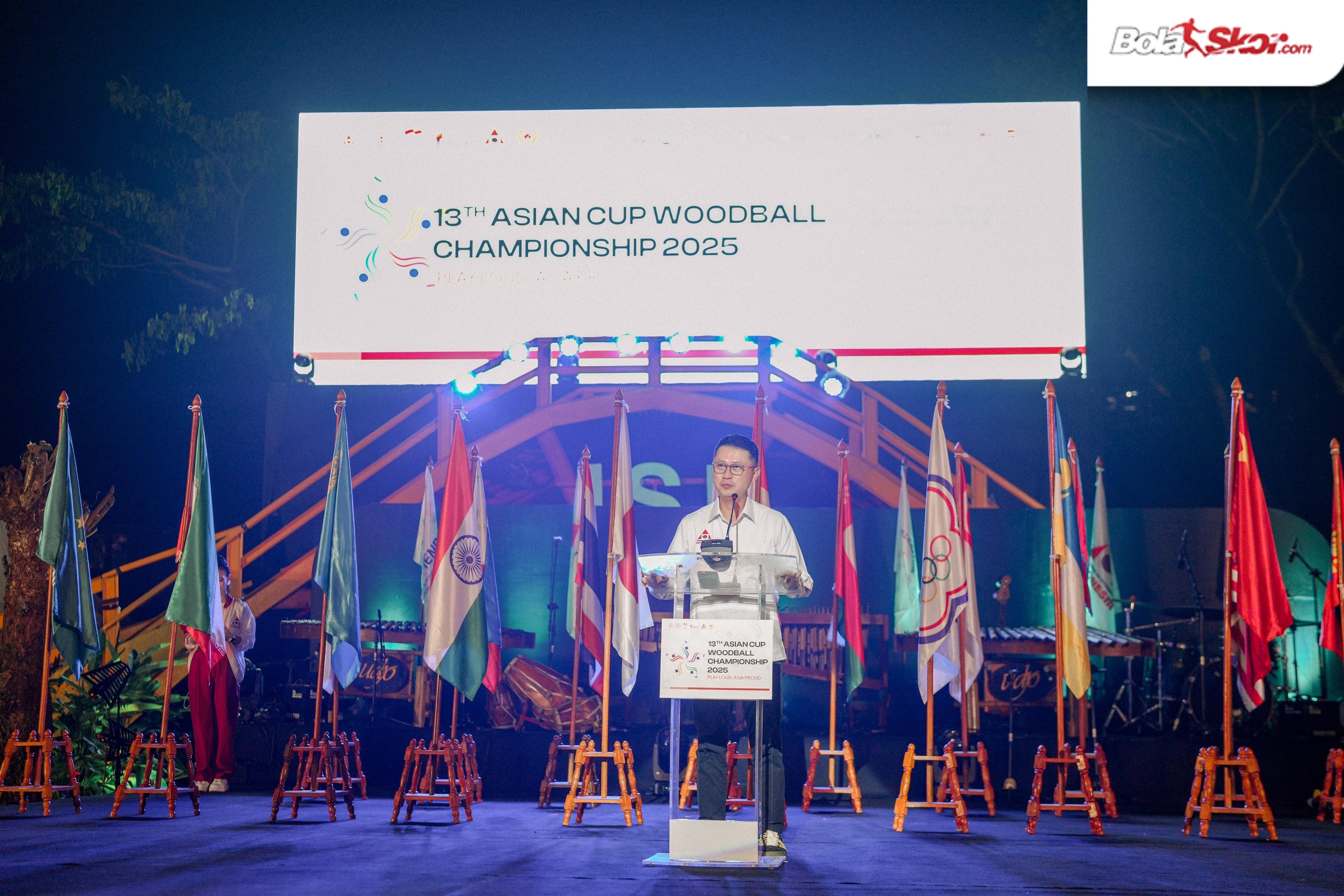 Pembukaan Asian Cup Woodball Championship 2025 Bikin Kagum Negara Lain