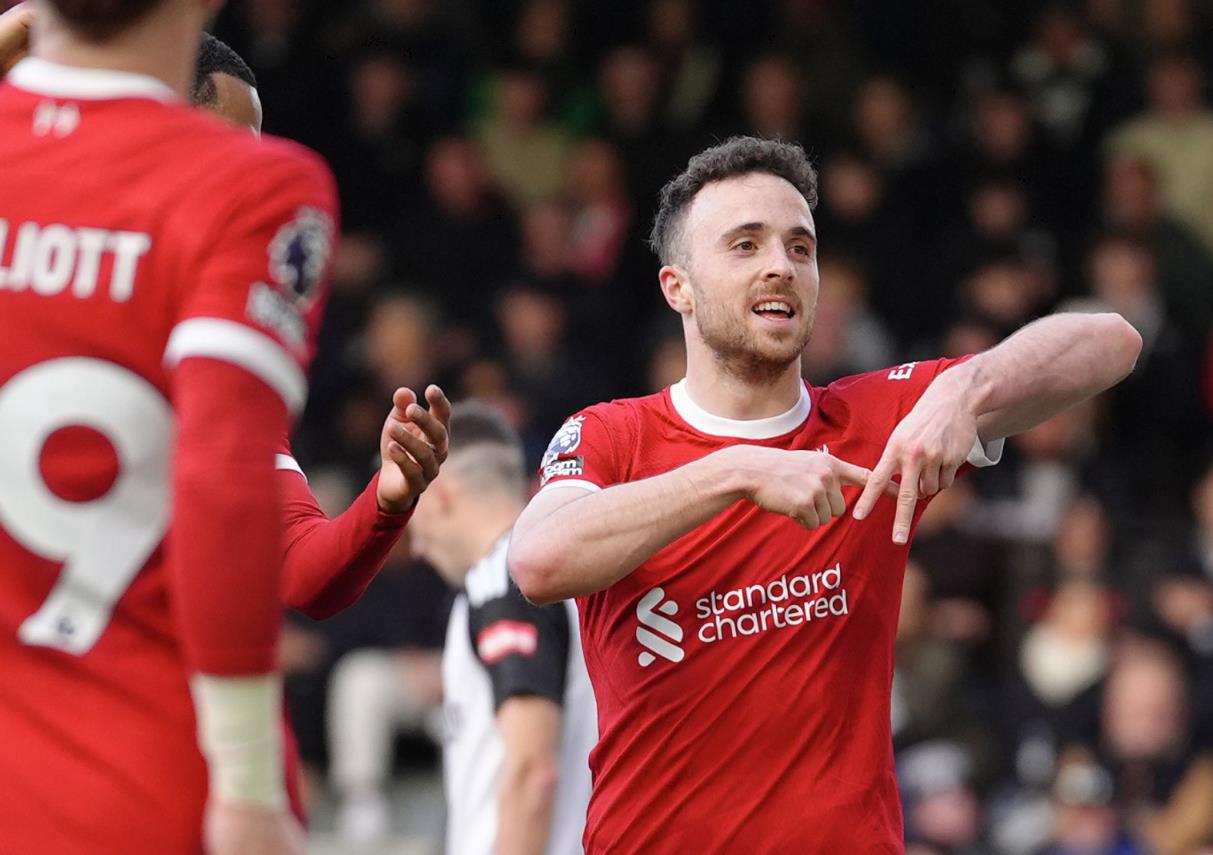 Diogo Jota Cetak Gol, Liverpool Kembali ke Laju Kemenangan di Premier League
