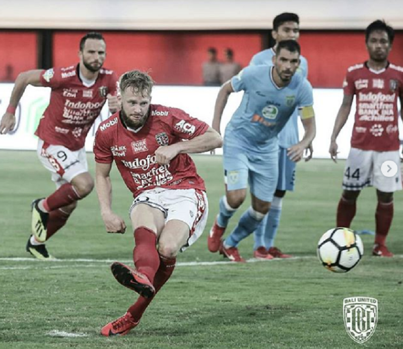 Bali United 3-2 Persela Lamongan, Dua Penalti Warnai Kemenangan Serdadu Tridatu