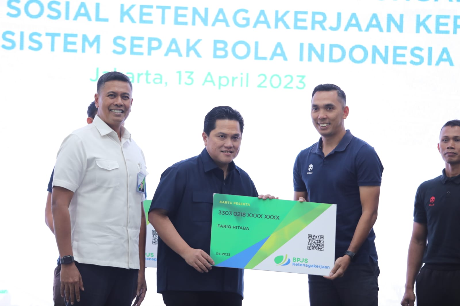 PSSI Gandeng BPJS Ketenagakerjaan Beri Perlindungan Jaminan Sosial ke Wasit