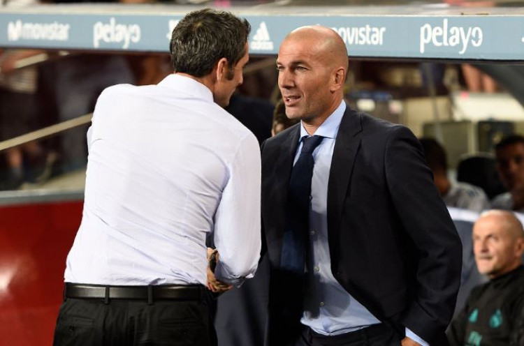 Sindir Barcelona, Zinedine Zidane Pamer 33 Titel LaLiga Real Madrid