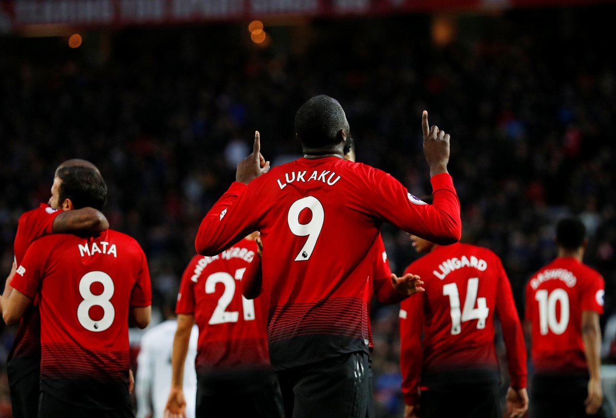 Manchester United 4-1 Fulham, Romelu Lukaku Akhiri Puasa Gol