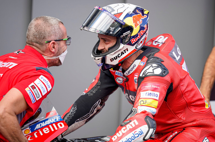 Kesepian Andrea Dovizioso di Tengah Ingar Bingar MotoGP