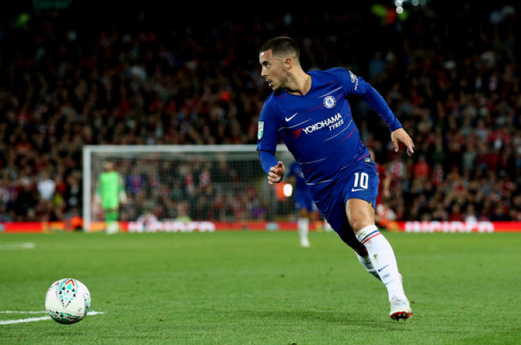 Punya Peluang Ganjal Liverpool, Hazard Cuma Fokus Bawa Chelsea Pastikan 4 Besar