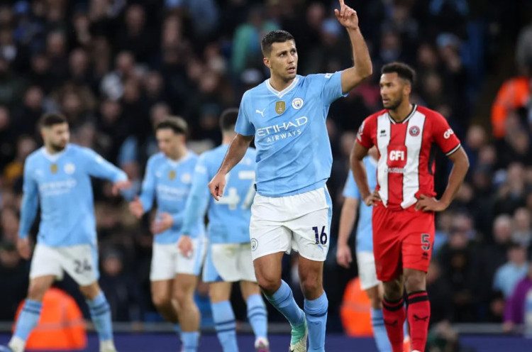 Manchester City 2-0 Sheffield Utd: The Citizens Menang Mudah di Ujung Tahun
