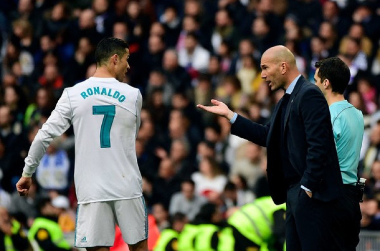 Cristiano Ronaldo Ungkap Sisi Spesial Zinedine Zidane