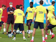Lima Pemain dan Dua Staf Pelatih Barcelona Masih Positif Virus Corona