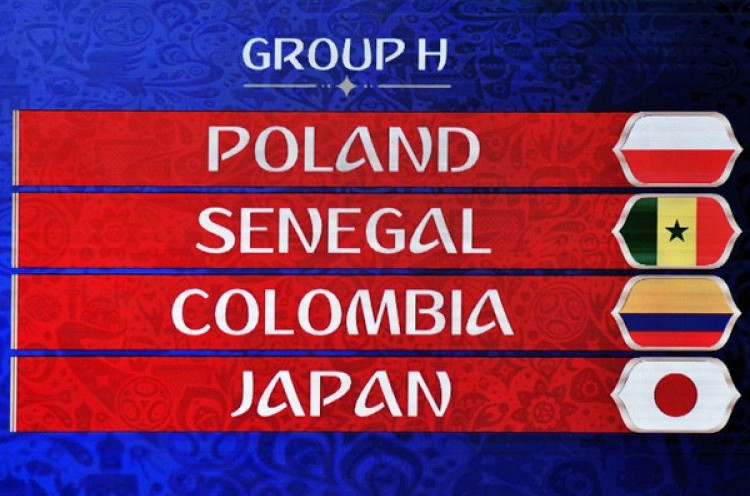 Jadwal Lengkap Grup H Piala Dunia 2018