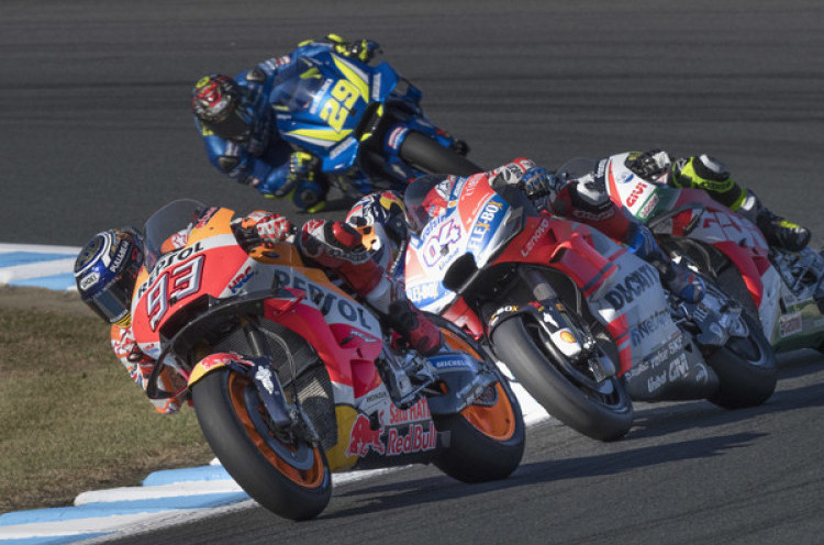 Klasemen MotoGP: Gara-gara Marc Marquez Tidak Finis, Posisi Honda Terancam 