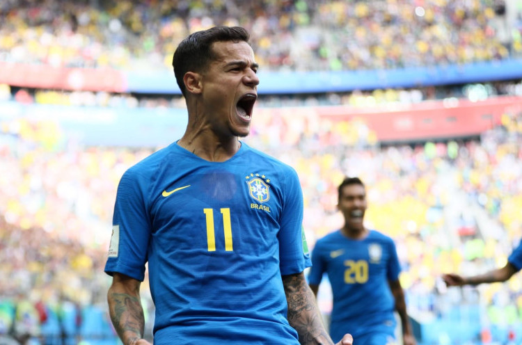 Piala Dunia 2018: Philippe Coutinho Dianggap Ringankan Beban Neymar