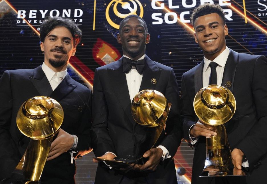 Globe Soccer Awards: Lamine Yamal Penyerang Terbaik, Ousmane Dembele Tutup 2025 dengan hat-trick Penghargaan